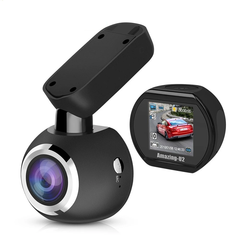 Мини видеорегистратор Ecartion с Wi Fi GPS FHD 1080P широкий угол обзора 170 градусов|car camera gps