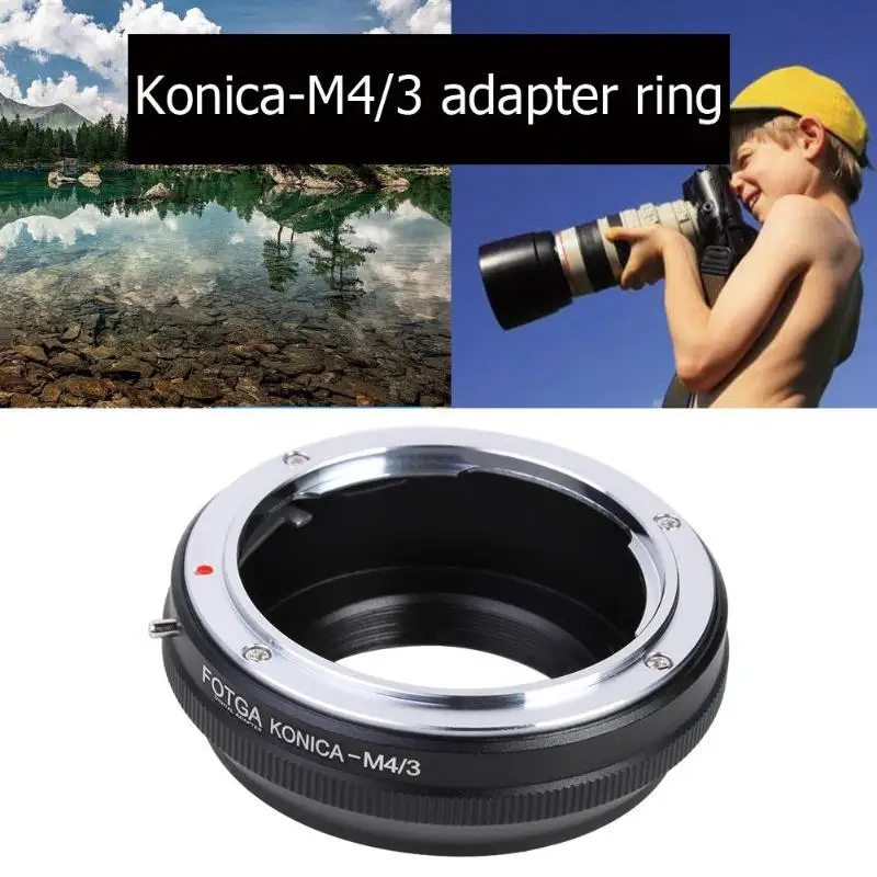 Кольцо адаптер для объектива камеры Konica M4/3 AR конвертер цифровой Olympus Panasonic Micro