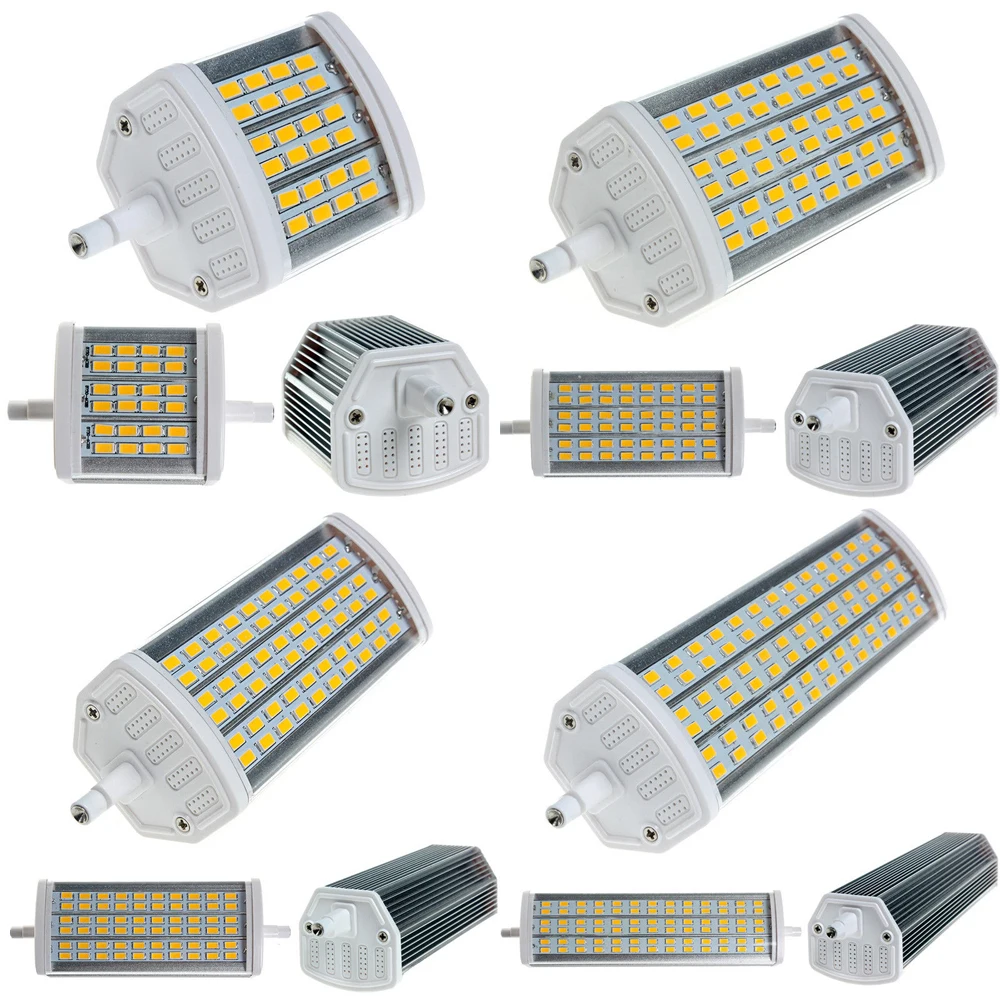 R7S 15 W/20 W/25 W/30 W J78/J118/J189 5730 5630 SMD Светодиодный прожектор светильник лампа "Кукуруза