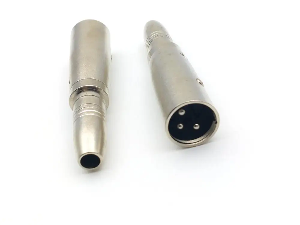 1 шт. 3 контактный разъем XLR до 6 мм моно для микрофона|Соединители| |