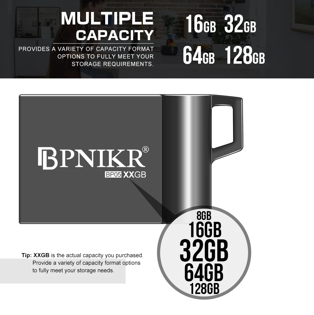 Новая горячая Версия USB флеш-накопитель 32 Гб 64 ГБ флеш-накопитель 16 Гб Водонепроницаемый флеш-накопитель USB 2,0 USB диск карта памяти обновление с 5,9 года