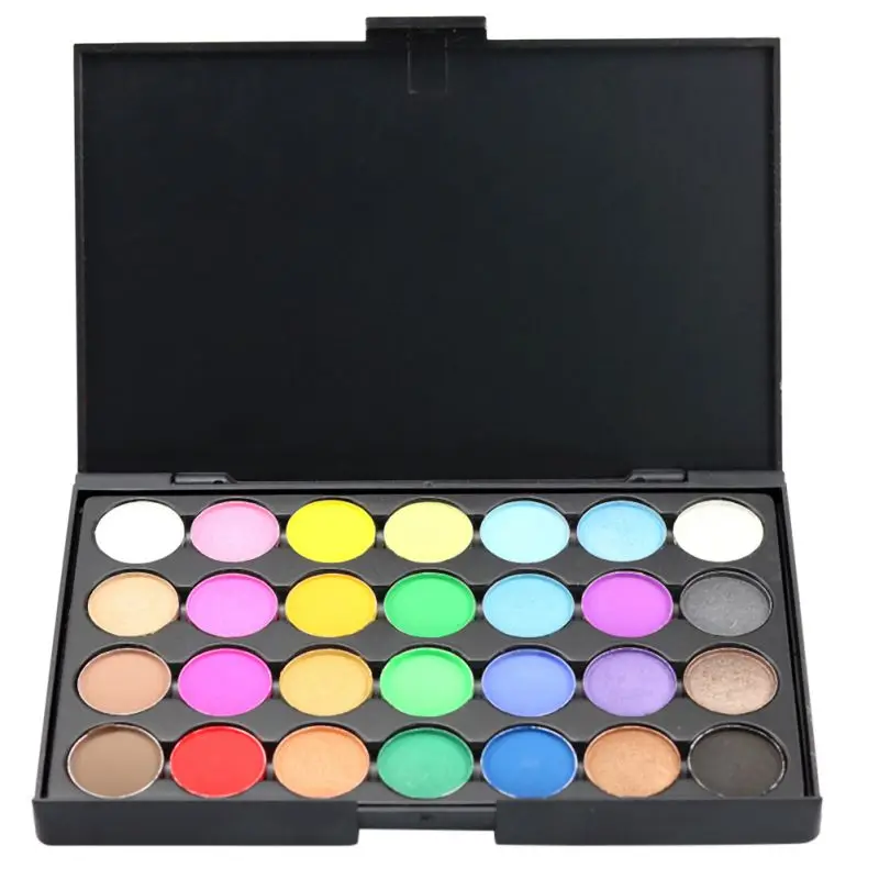 28 Для женщин Nude Make Up Палитры Косметические Shimmer Макияж Тени для век