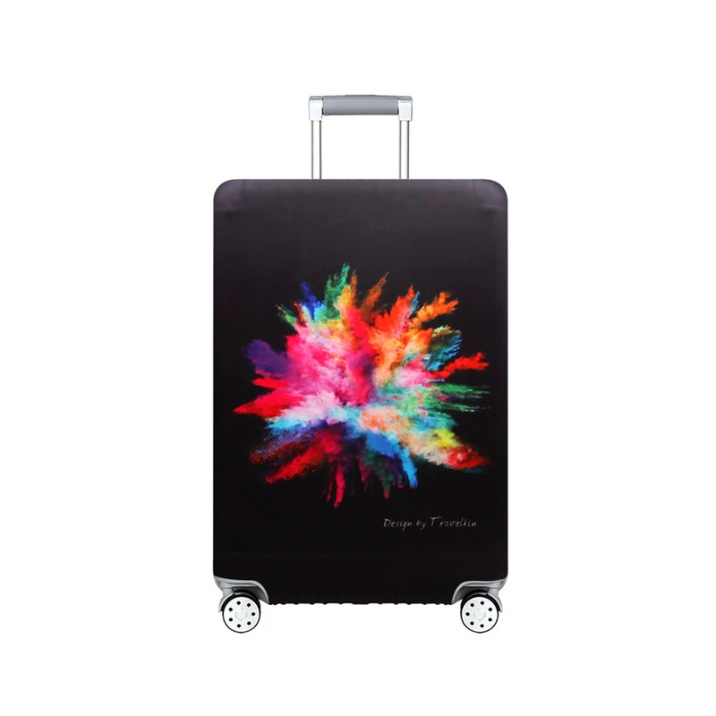 C Luggage Cover Sereqi эластичность Чемодан Защитная крышка 18-32 дюймов тележки защитный защита от пыли магистрали чехол дорожные аксессуары - Цвет: C Luggage Cover