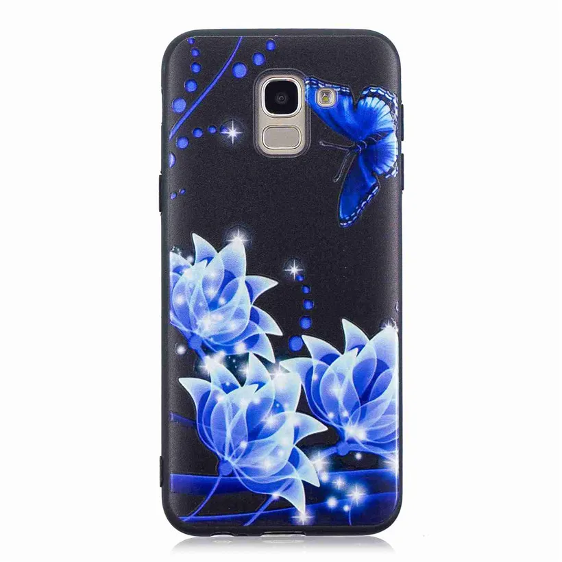 Чехол HEMASOLY для Samsung Galaxy J4 J6 J8 2018 чехол из мягкого ТПУ силиконовый Relif с