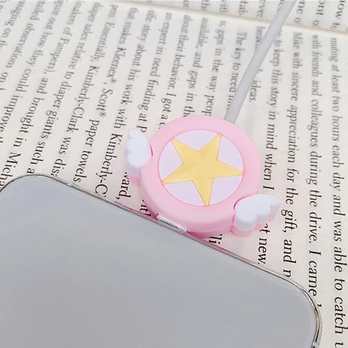 Милый мультфильм укус животных кабель протектор для iPhone USB кабель передачи данных Chompers зарядное устройство провода моталки Организатор кукла модель - Цвет: 10