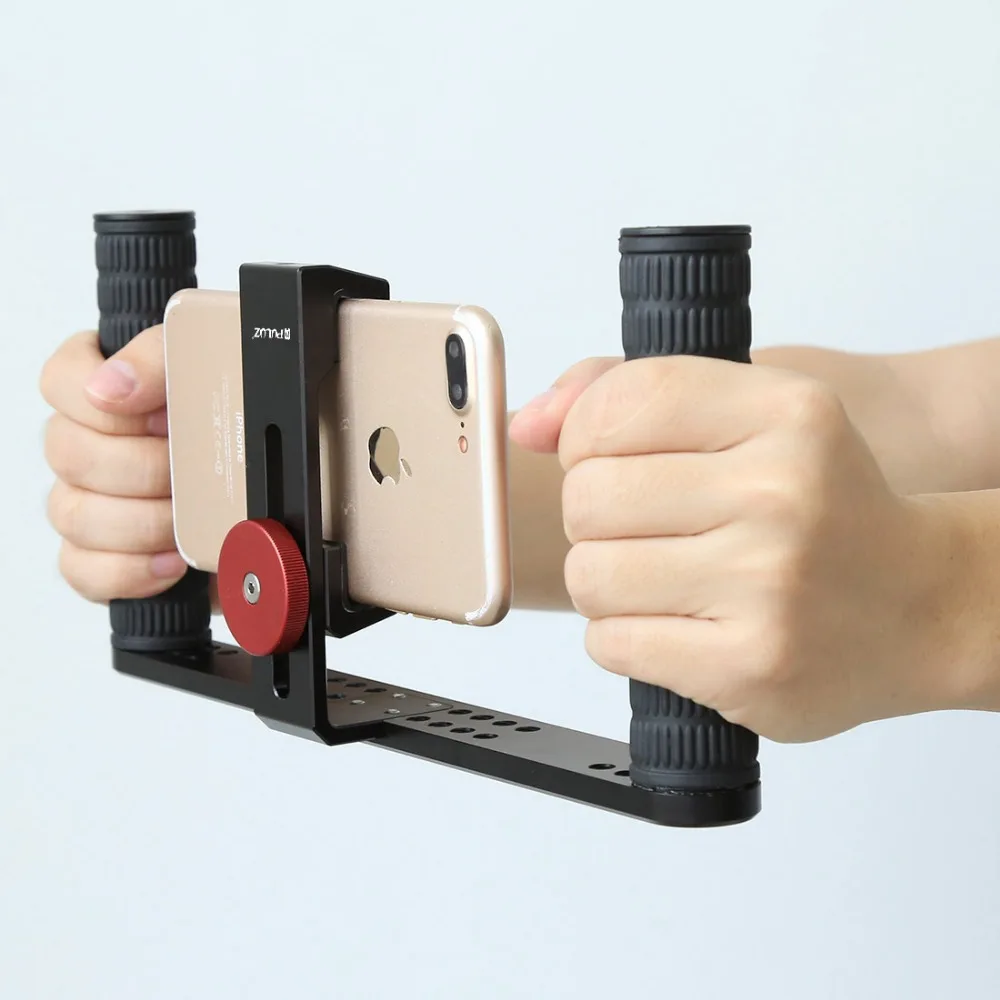 

HandheldRig Filmmaking Making Rig Stabilizer/Steadicam Bracket Holder Cradle Phone Clip for iPhone,Smartphones Video Rig
