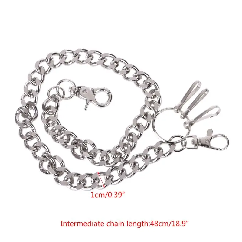 

Sell at a loss! Wallets Waist Chain Men's Wallet Waist Chain Pants Trousers Jeans Decor Rock Hip Hop Hanging Bag Accessories