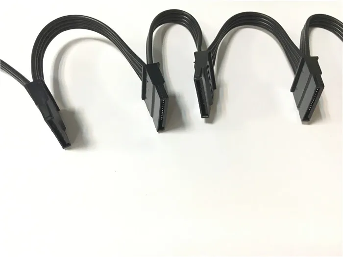 1 шт. Новый SATA Питание кабель 4PIN IDE Molex до 5 разъем привести 18awg Провода для HDD SSD