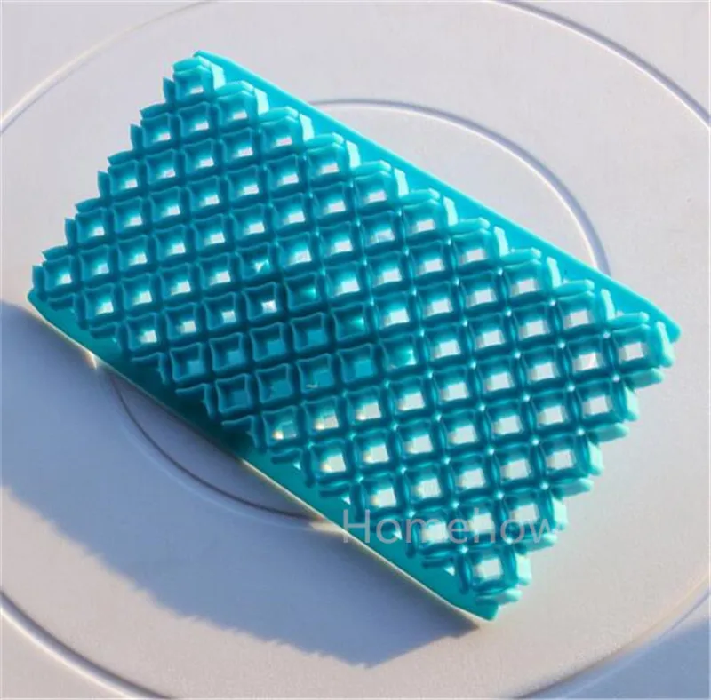 1 шт./лот большой размер Алмазная решетка текстура прессованные инструменты для