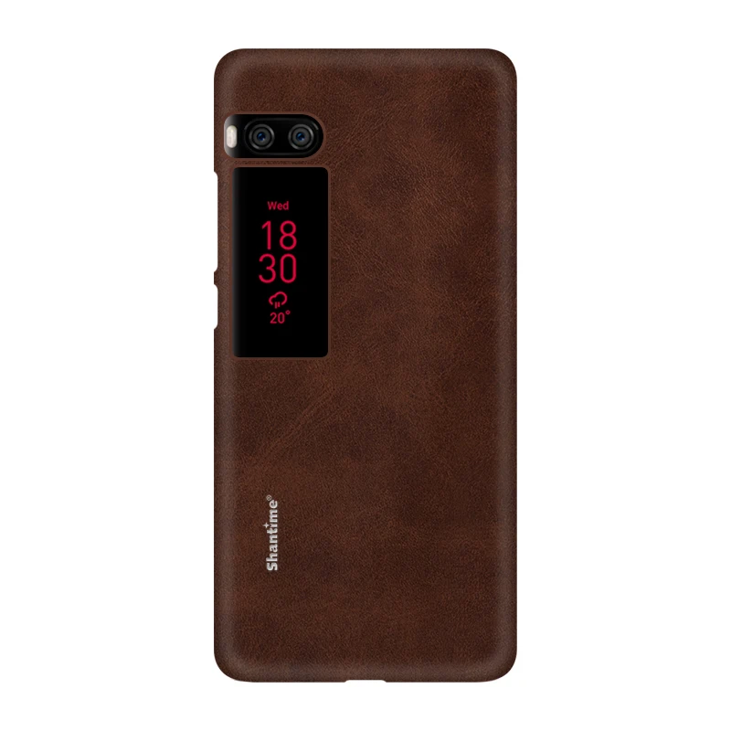 Роскошный Винтажный чехол из искусственной кожи чехол для Meizu Pro 7, чехол для телефона для Meizu Pro 7 Plus, чехол в деловом стиле