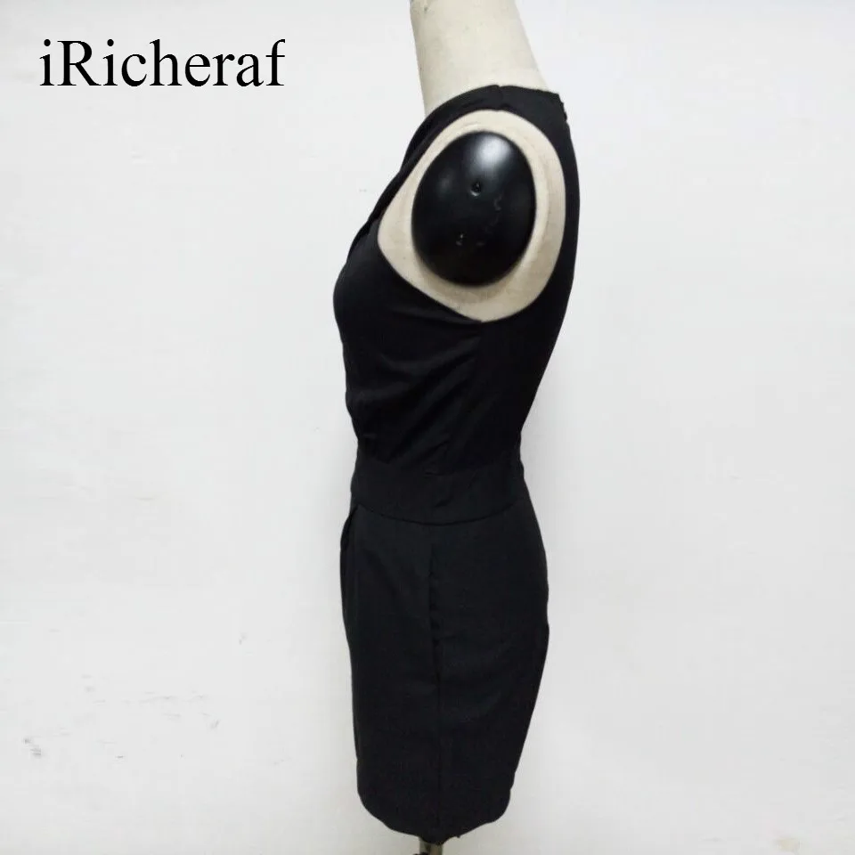 Сексуальный комбинезон Для женщин прямо с плеча Твердые Летняя мода спереди крестообразной тонкая талия