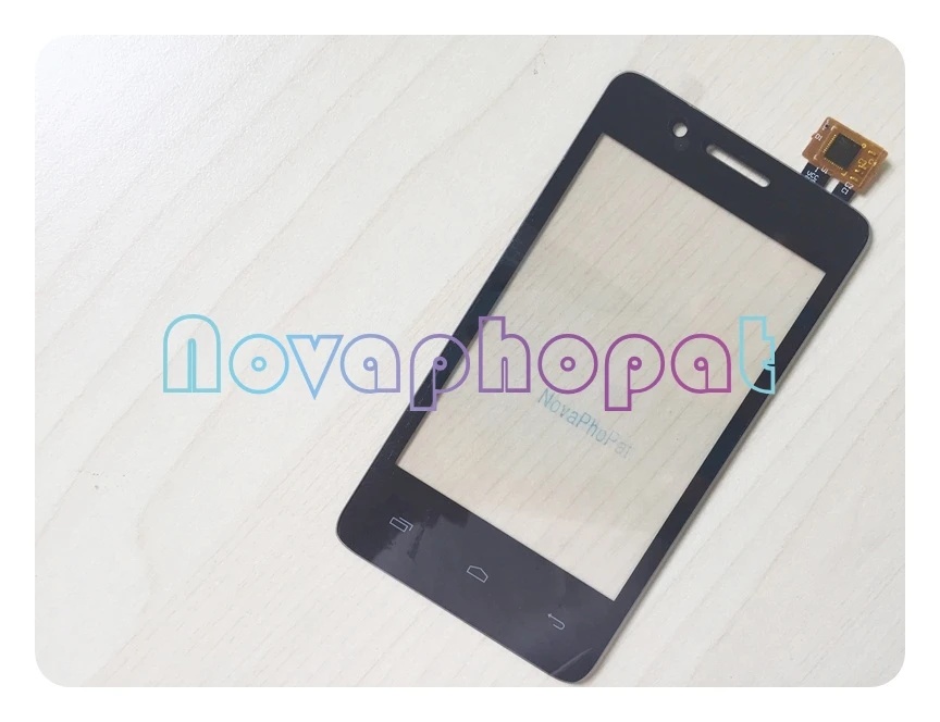 Novaphopat черный/белый IQ436i сенсорный ЖК экран для FLY дисплей + дигитайзер Датчик|lcd