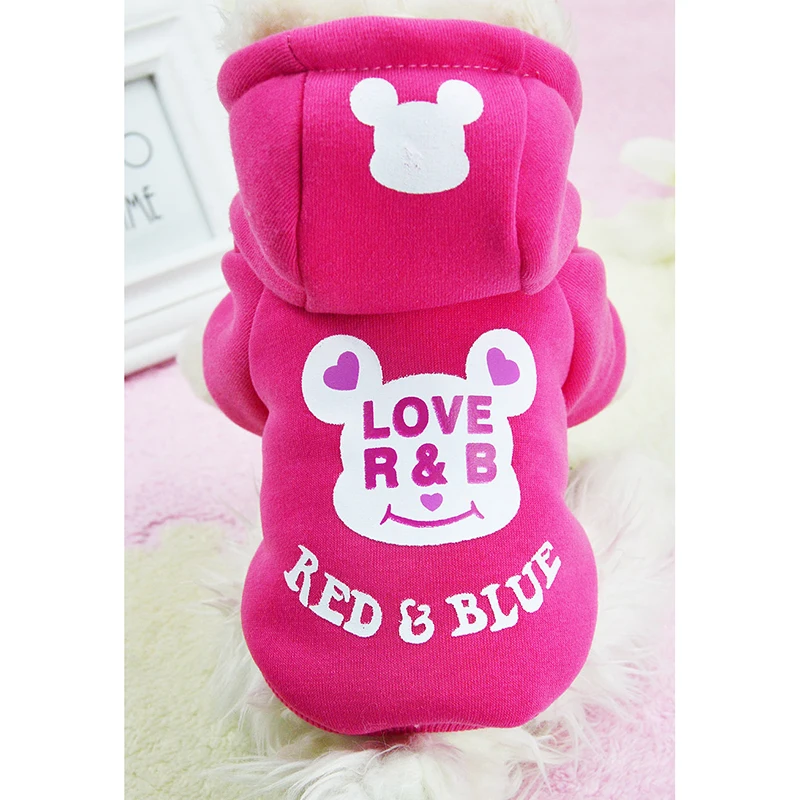 Одежда для собак классическая одежда маленьких куртка с капюшоном щенков