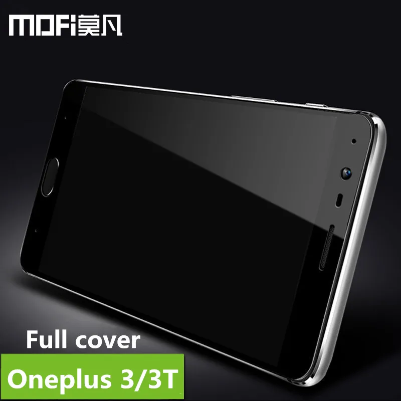 Закаленное защитное стекло oneplus 3T для экрана 3 полное покрытие защитная пленка MOFi