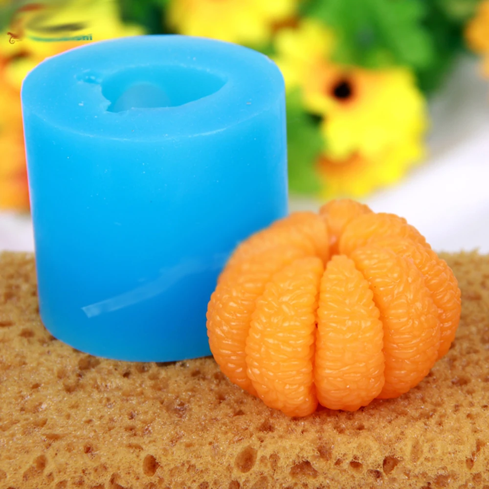 

Mold Silicones Fruit Mold Soap Mold Orange Silicone Soap Molds Moulds Candle Mould Silica Gel Oranges Aroma Stone 3D PRZY 001