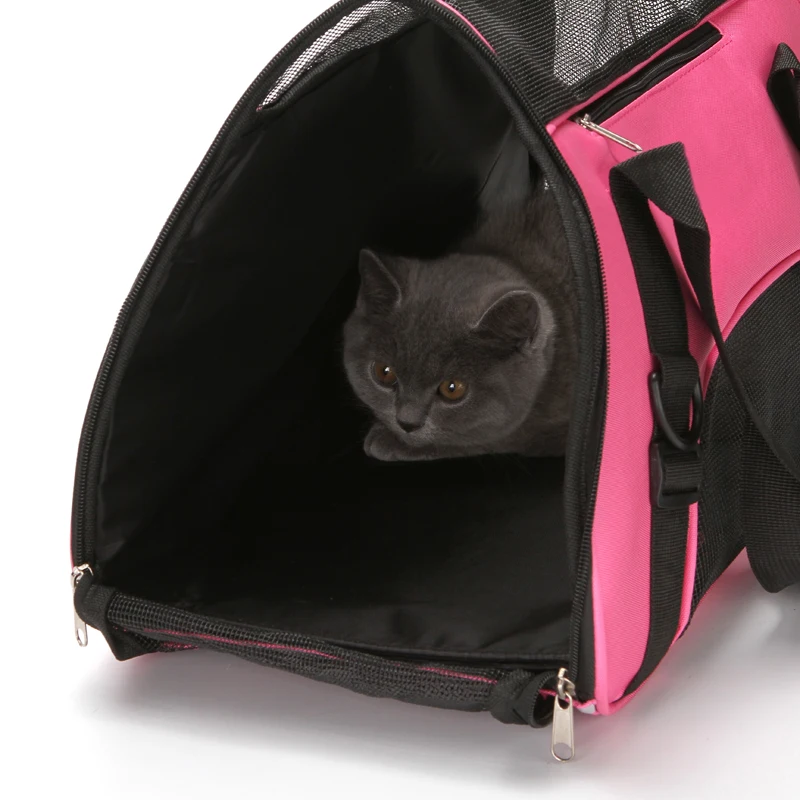 Новинка 2019 года Pet Carrier Модные дышащие переноски для собак кошек щенков сумки