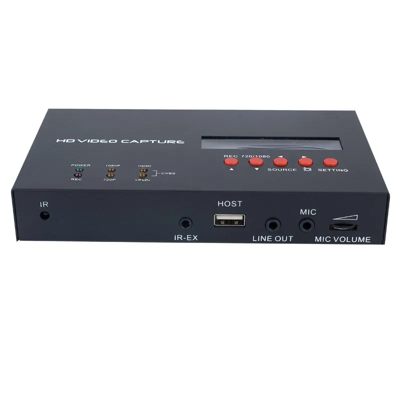 Ezcap USB 2.0 1080 P HD плата видеоввода микро-hdmi / YPbPr рекордер игры видеозахвата с один