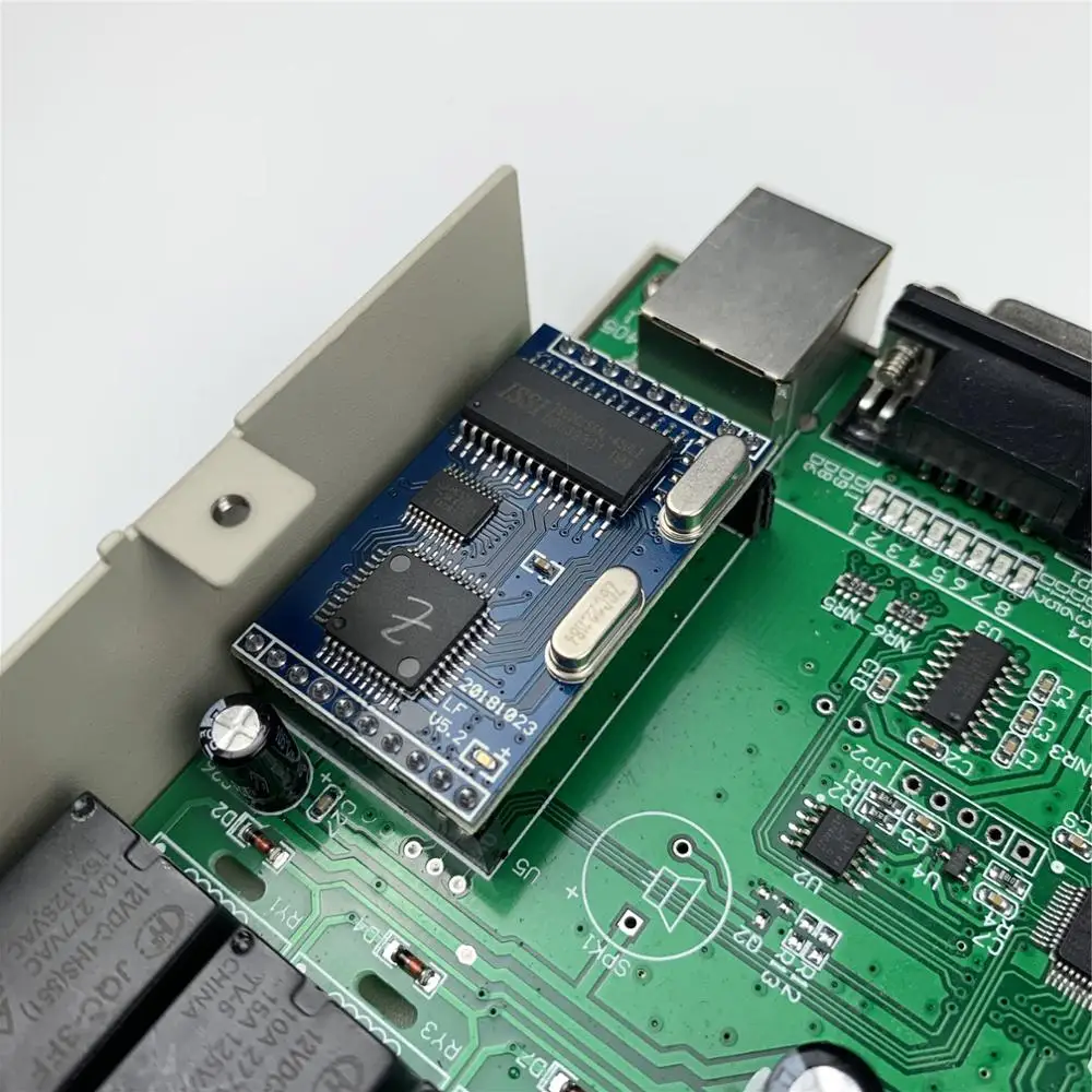 Последовательный порт к Ethernet RJ45 ttl SCM сетевой промышленный модуль Встроенный iot