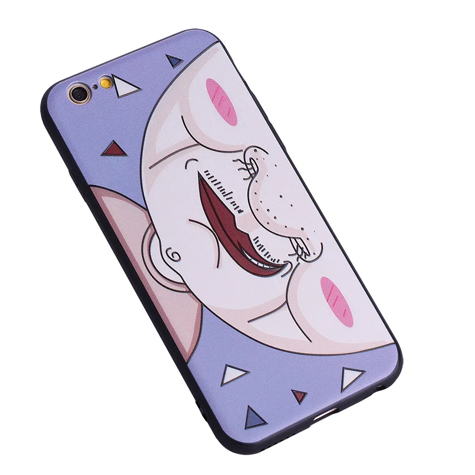 DAGUDON case cover for iphone 6 6s plus silicone soft cute cartoon tpu phone bags fashion cases |