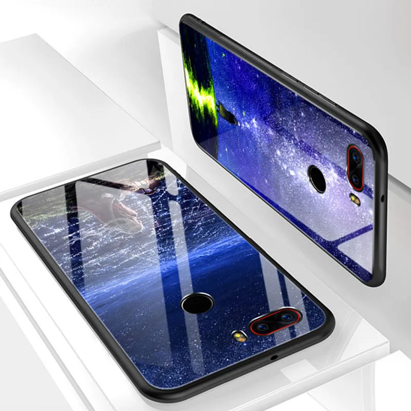 Чехол для Nubia Z17s NX595J чехол Z17 S со Звездной звездой из закаленного стекла жесткий