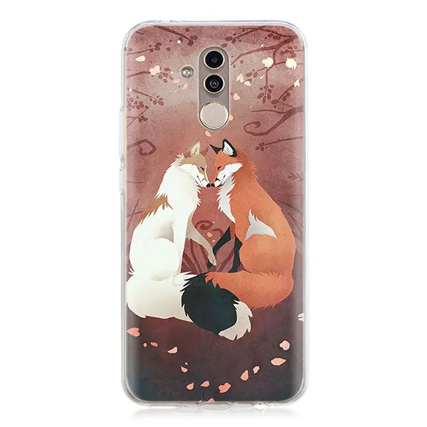 07 Мягкий чехол s Space Fox для huawei mate 10 20 Pro mate 20 Lite P20 P30 Lite P Smart Plus чехол Coque - Цвет: 07
