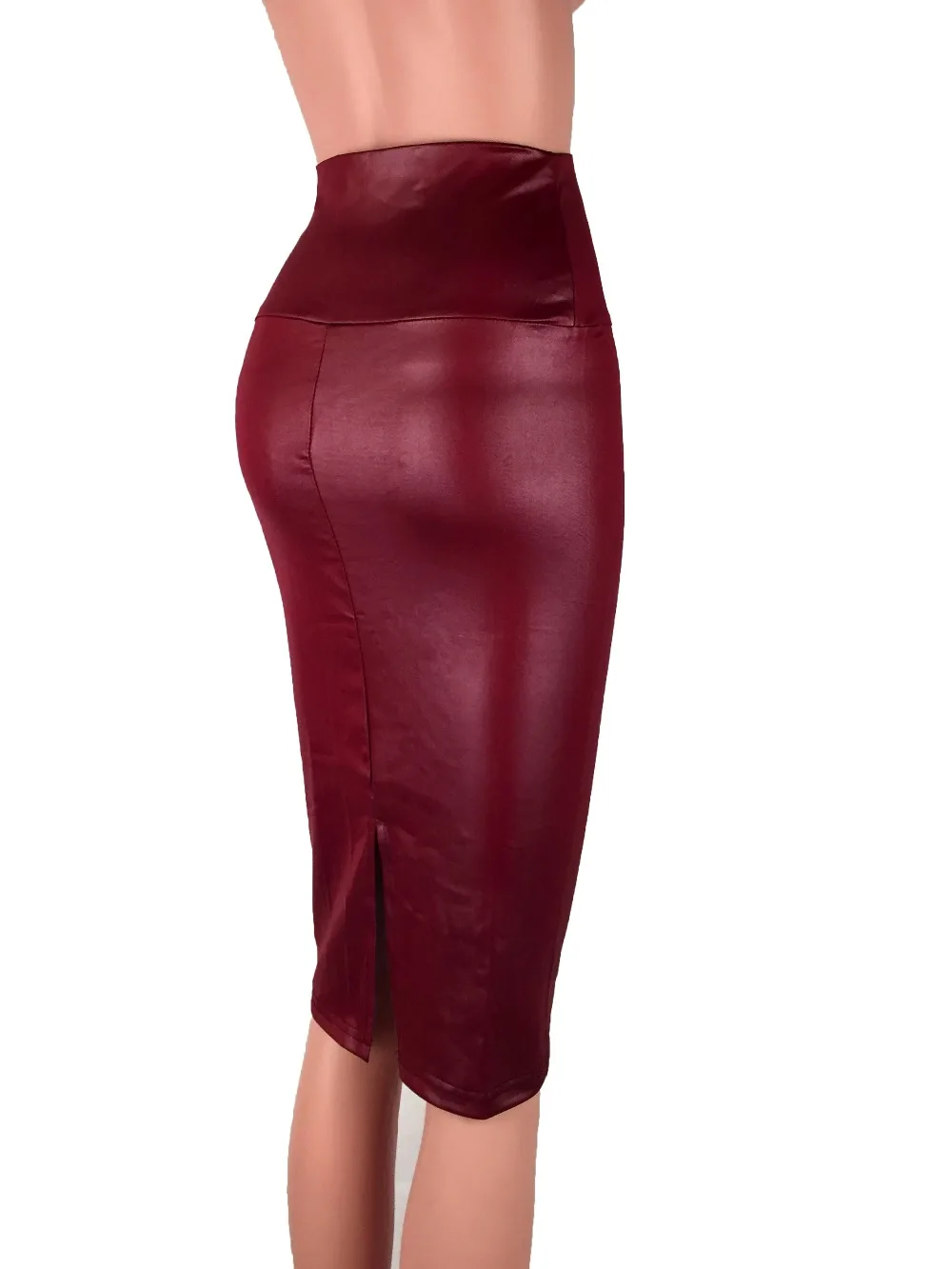 Женская юбка карандаш с разрезом высокой талией|ol skirt|colorful pencil skirtspencil skirt |