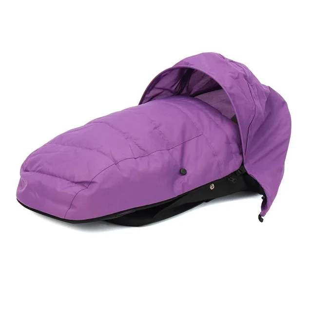 purple Спальный мешок для новорожденных babyyoya, корзина для новорожденных, гнездо для 0-6 месяцев, аксессуары для колясок yoyo - Цвет: purple