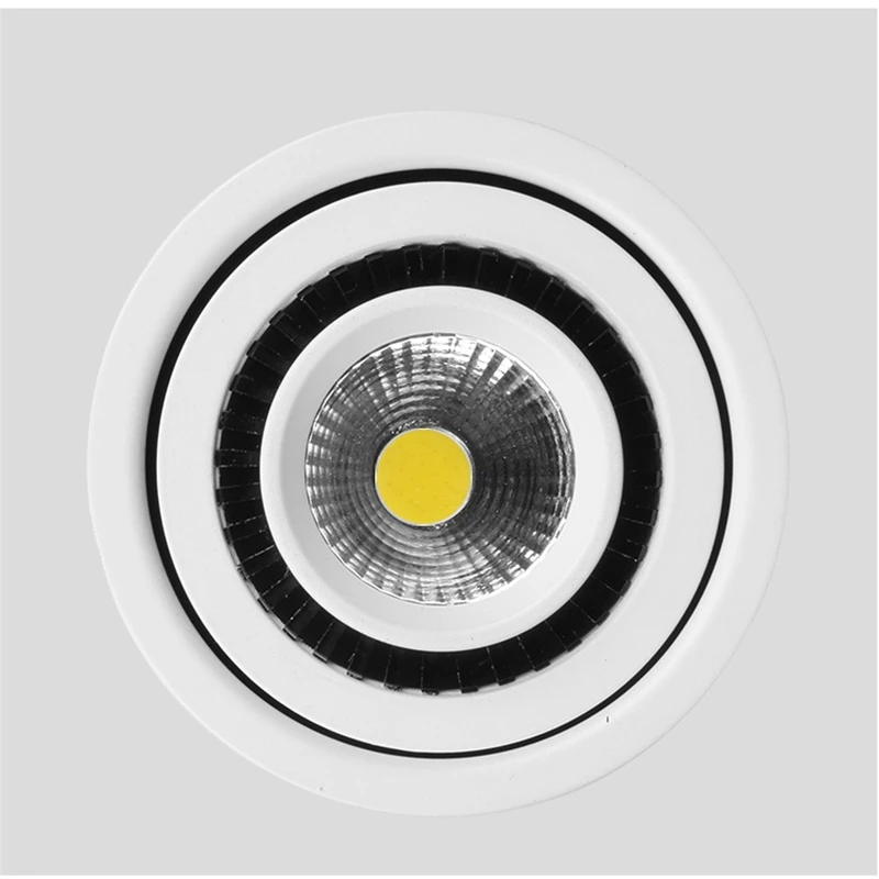 100 240 в 3 Вт 15 LED поверхностного монтажа вниз лампы 360 градусов вращающийся COB
