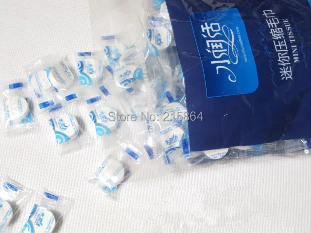 

10Pcs/Lot New White Compressed Face Towel Travel Essential Facecloth Washcloth