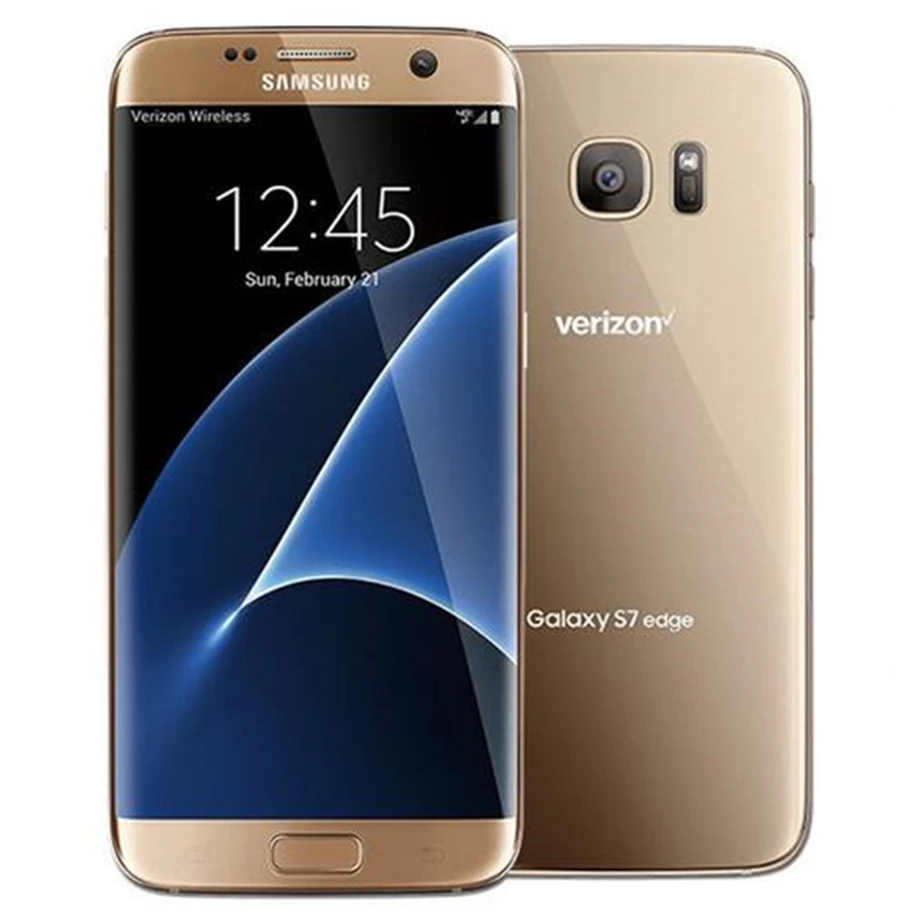 Разблокированный Samsung Galaxy S7 edge американская версия G935V/A/T/P LTE Android мобильный