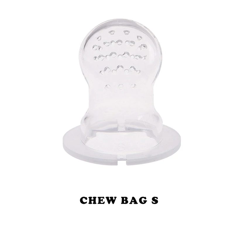 Chew Bag S Свежая фруктовая еда пустышка детская соска детская ниппельная кормушка безопасная поилка молоком детская соска для бутылочки свежие фрукты Nibbler - Цвет: Chew Bag S