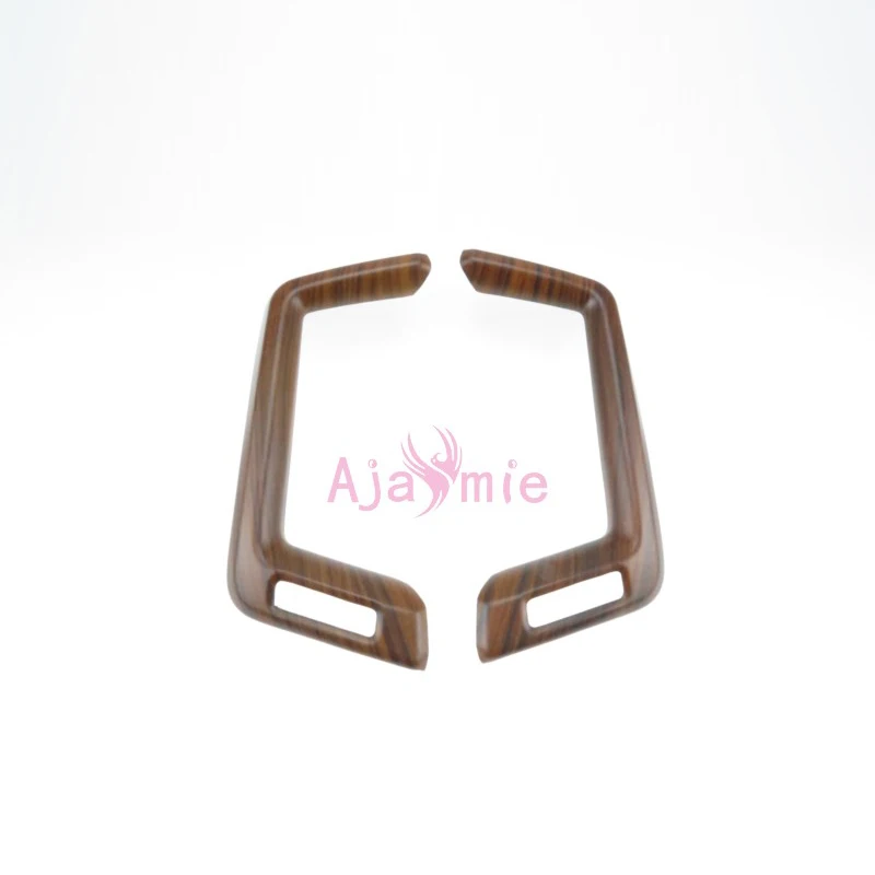 2016-2018 Interior Moulding Trim Wood Color Center Control Vent Cover Panel Car Styling For Toyota Land Cruiser 200 Accessories |