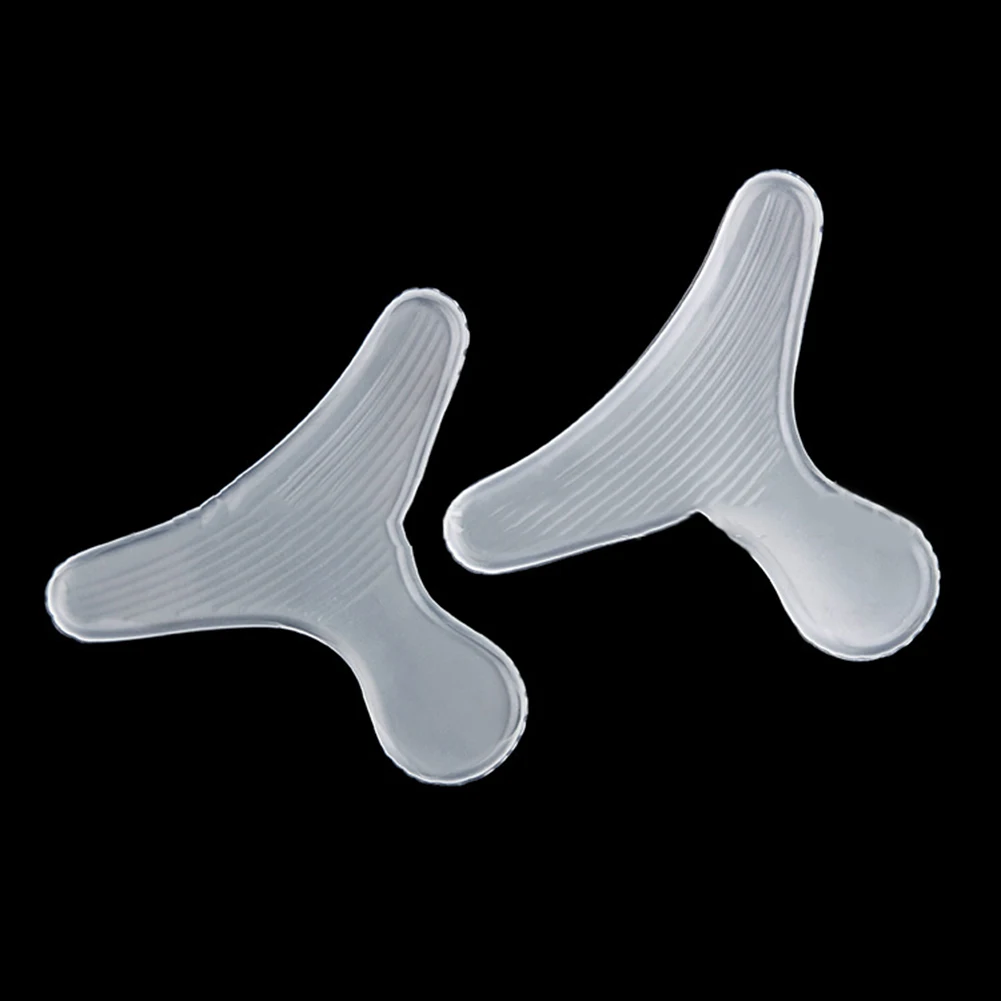 Silicone T-shaped heel sticker Rearfoot invisible transparent slip-resistant foot shoes stickers high shoe pad insoles | Обувь