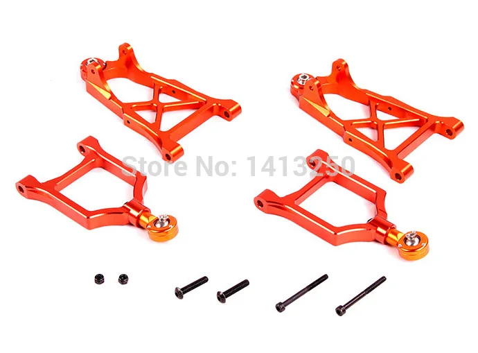 Сплав CNC рычаг передний Подвески Набор для 1/5 HPI ROVAN KM BAJA 5B 5T 5SC|Детали и аксессуары| |