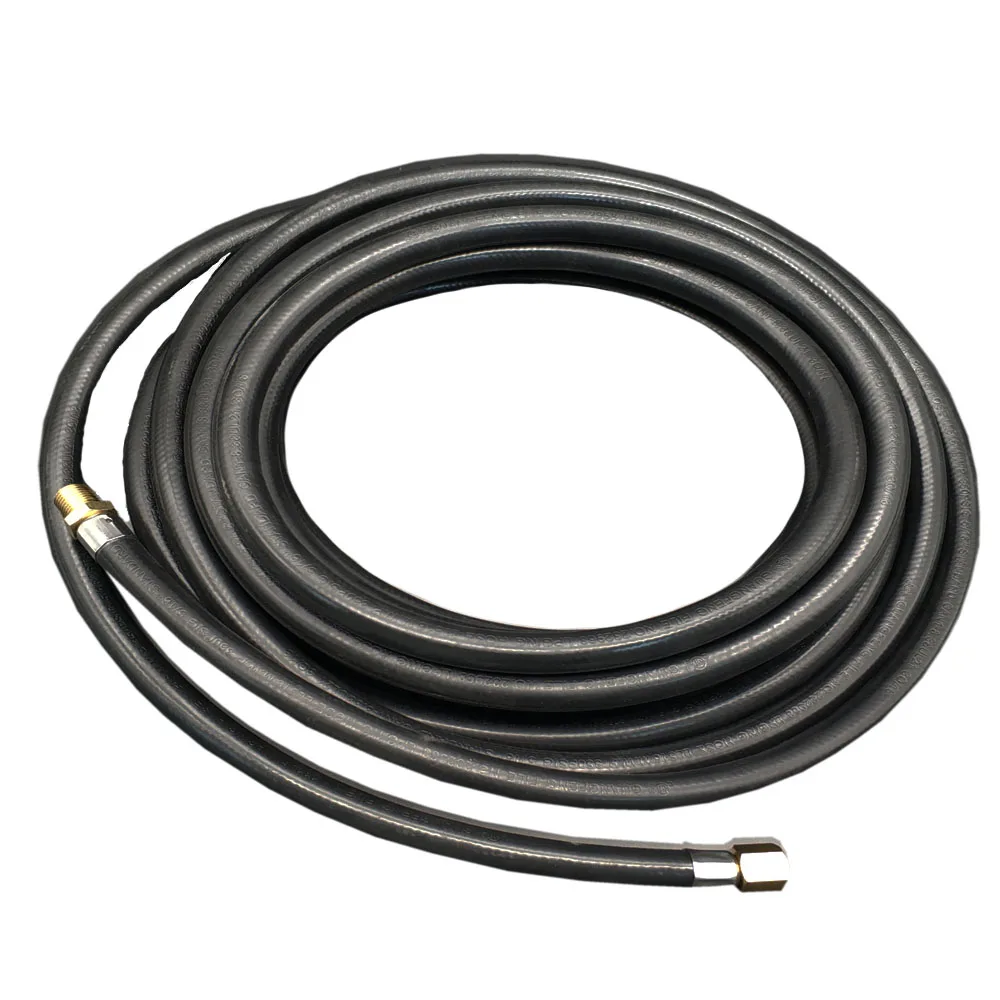 Earth Star Propane gas torch spare parts 350PSI rated gas flexible connection extension hose 1/4"NPT end
Earth Star Propane gas torch spare parts 350PSI rated gas flexible connection extension hose 1/4"NPT end
