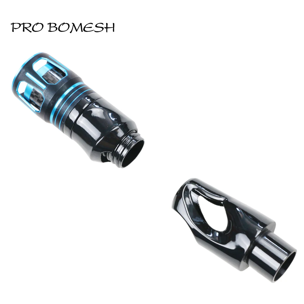 Pro Bomesh 1 комплект алюминиевая Зажимная гайка+ 3 K углеродная спиннинговая кастинговая катушка набор сидений DIY стержень строительный компонент ремонтный аксессуар