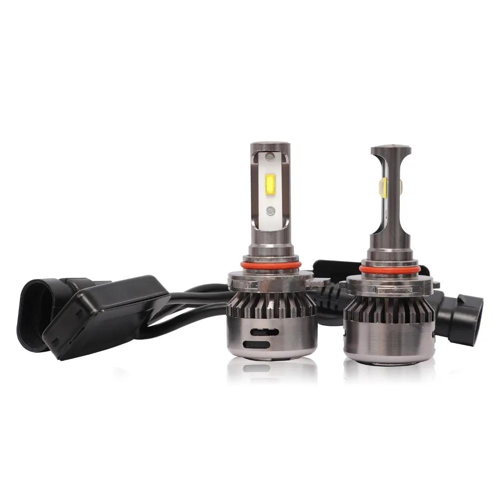 Aslent H7 светодиодный объектив 55 Вт/лампа 20000LM 6500 LED Canbus Error Free H4 H11 H8 H1 HB3 9005 HB4 9006 для авто фары автомобиля 12 v