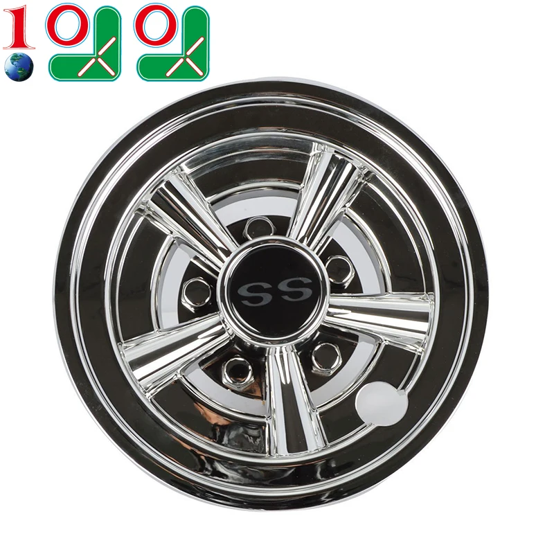 Golf Cart Wheels,Chrome Color 4pcs/set 