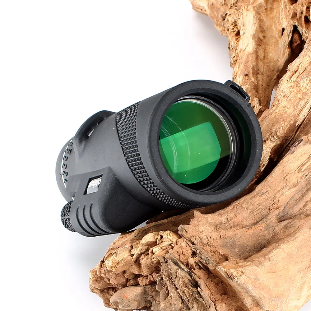 Охотничий мини бинокль ohhunt 10X42 Монокуляр BAK4 призматический зум фокус мощный