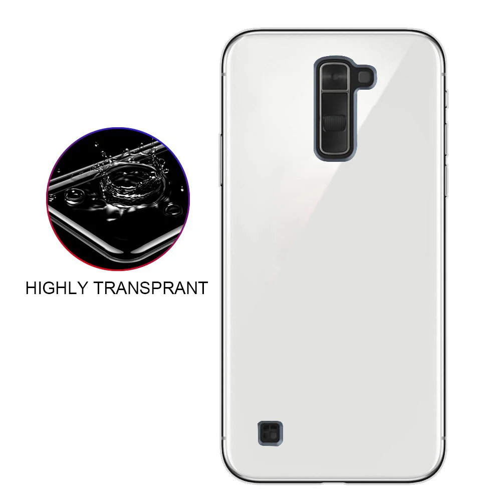 For LG K8 mobile phone shell anti-drop transparent soft plastic simple | Мобильные телефоны и аксессуары