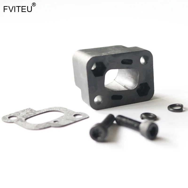 Fvieu пластиковый впускной коллектор для двигателя 23cc -30.5cc 1/5 HPI KM ROVAN baja 5b ss 5t |
