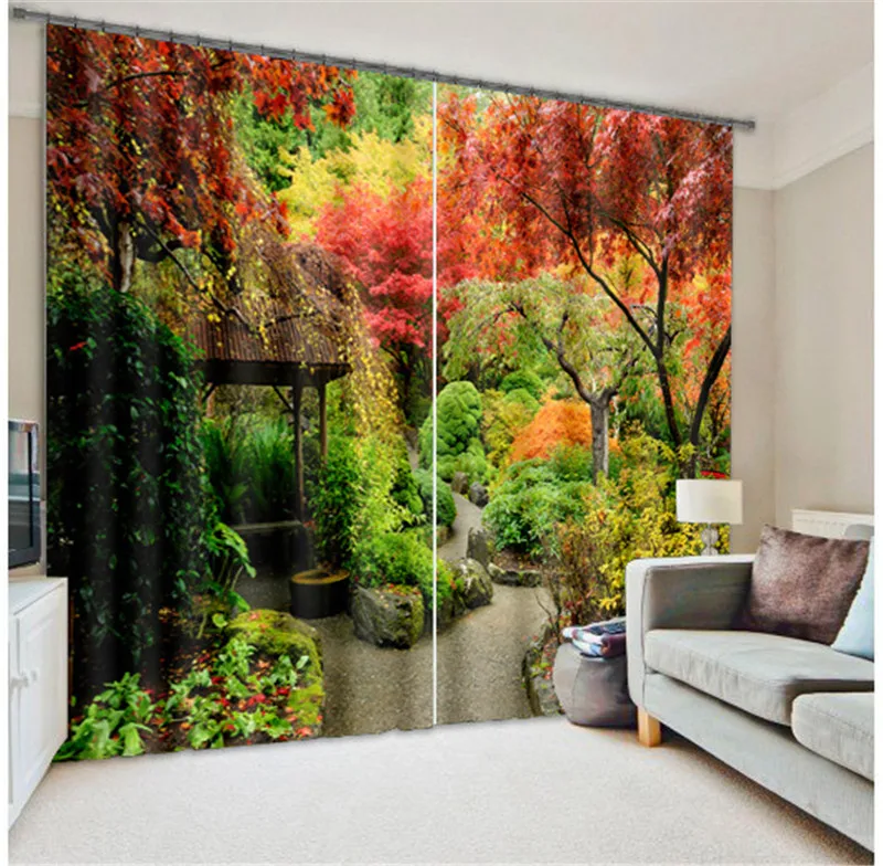 Luxury 3D Curtains Drapes for Living Room Office Hotel Home Wall Tapestry Can be Customed | Дом и сад
