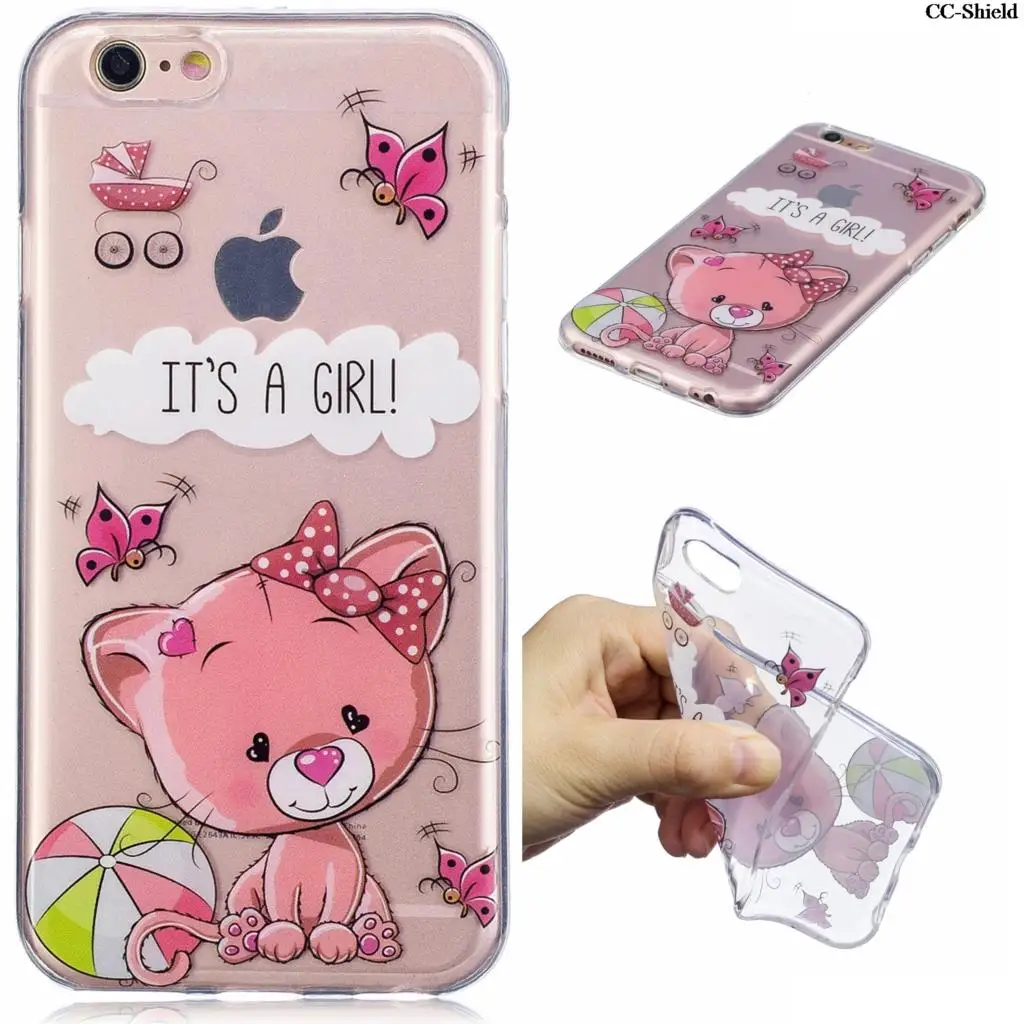 Мягкий силиконовый чехол для Apple iPhone 6 S S/i Phone6 Phone6S TPU с рамкой телефона i Phone iPhone6