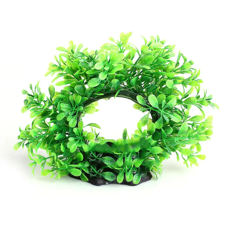 Пластмассовая Мануальная водная арочная дверь растение трава зеленая черепаха