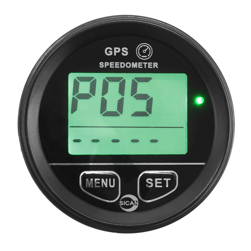 60 мм 12 В/24 В gps Спидометр Датчик Одометр ЖК цифровой пыленепроницаемый для авто