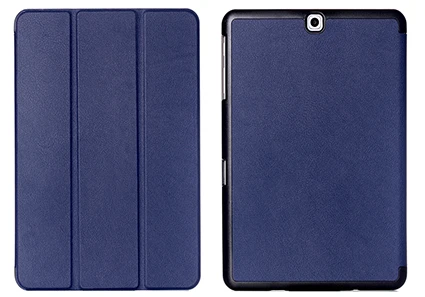 PC-Dark Blue Tab S2 9,7 чехол SM-T813 T819 Тонкий Магнитный смарт-чехол для samsung Galaxy Tab S2 9,7 SM-T810 T815 планшет с автоматическим режимом сна/пробуждения - Цвет: PC-Dark Blue