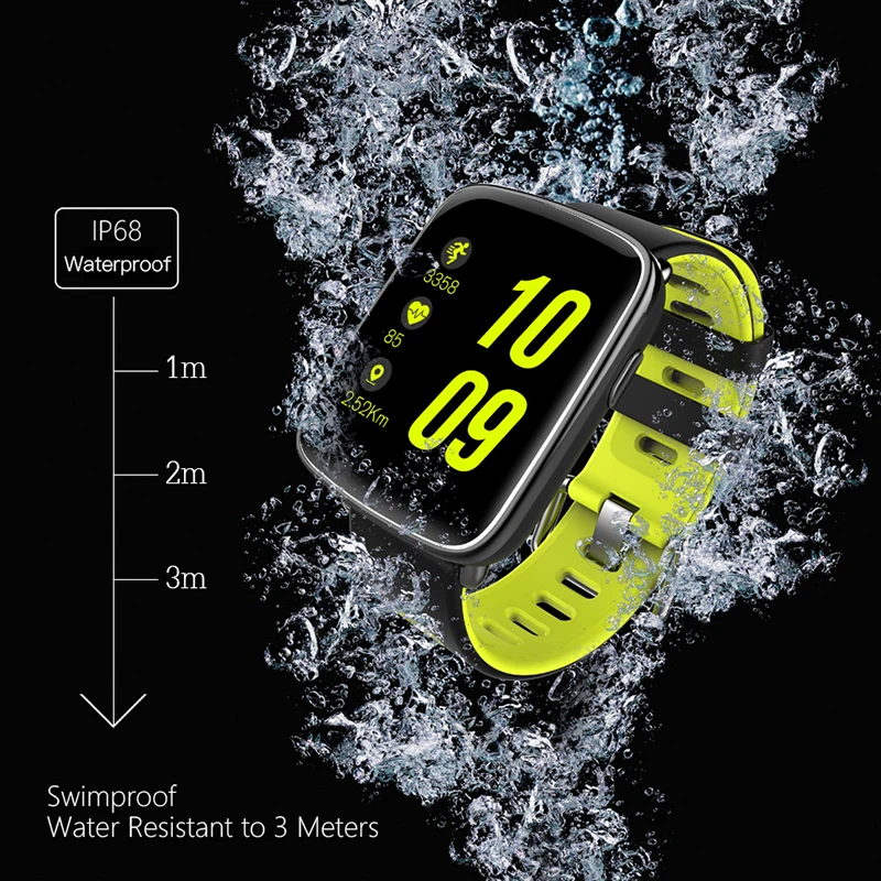 Gv68 Спорт Bluetooth Смарт часы в MTK2502 messaggio chiamata di promemoria telecomando Камера SmartWatch IP68 impermeabile