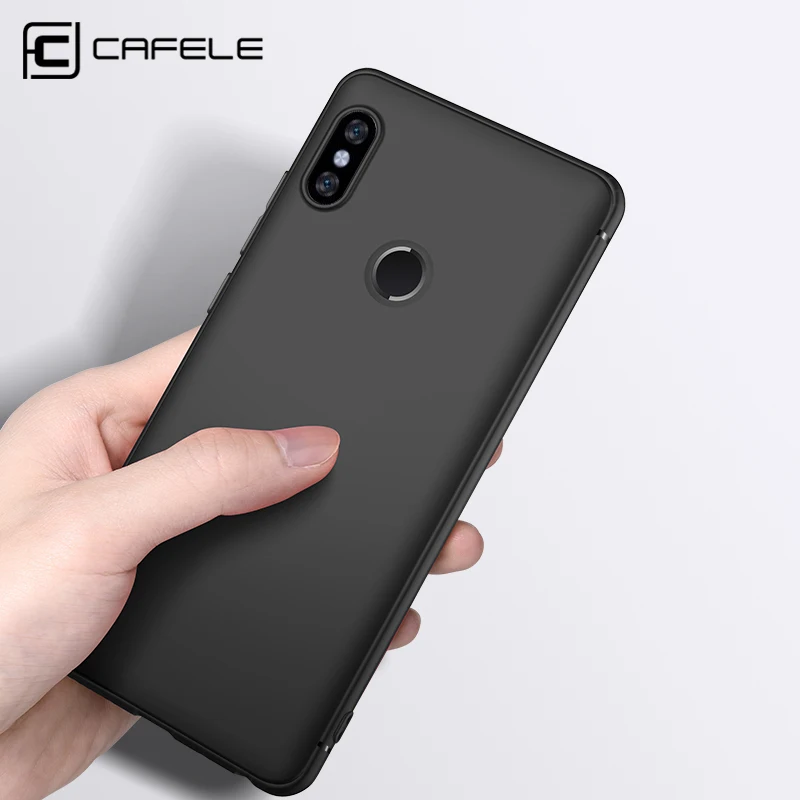 Cafele матовый чехол из ТПУ для Xiaomi Redmi Note 5 Pro (двойная камера) мягкая гибкая крышка