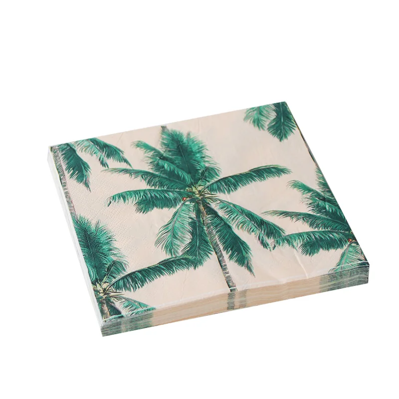 20 шт. одноразовые салфетки в виде фламинго|Одноразовая посуда для вечеринок| |