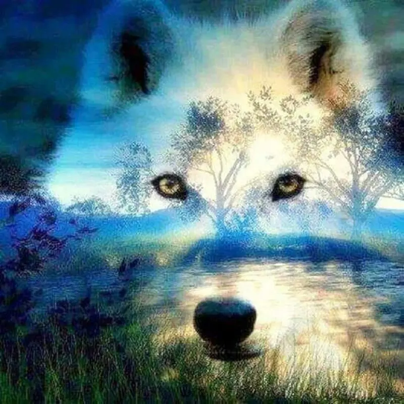 Алмазная живопись полностью квадратная/круглая вышивка алмазная мозаика с